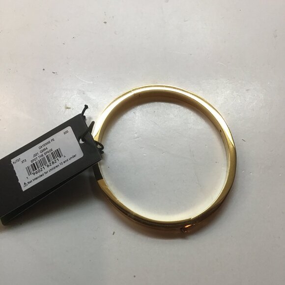 Kate Spade New Orange Enamel with Spades Bracelet - Picture 2 of 2